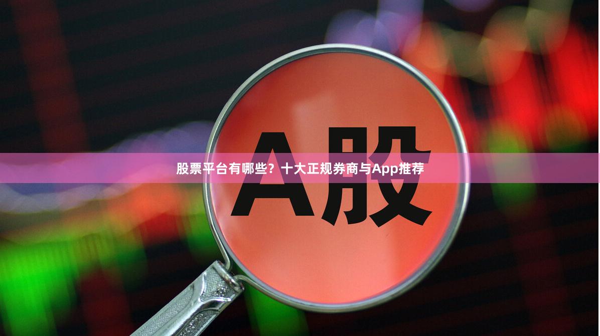 股票平台有哪些？十大正规券商与App推荐