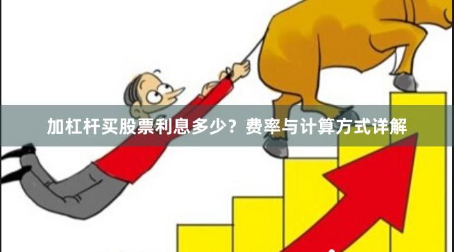 加杠杆买股票利息多少？费率与计算方式详解